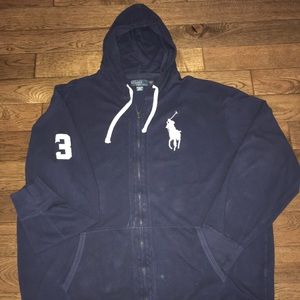 3XLT Polo Ralph Lauren Big Pony Fleece Hoodie